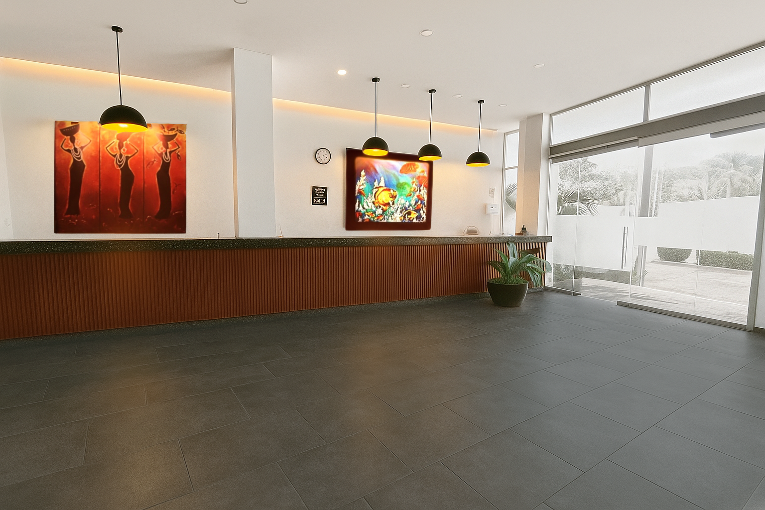 Hotel Oasis Lobby